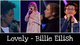 Who Sang it Better: Billie Eilish - Lovely (The Voice Global, Best Of The Voice, The Voice Kids)