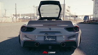 This video features a liberty walk ferrari 488 gtb with fi exhaust!
enjoy the looks and sounds from worldwide first exhaust ...