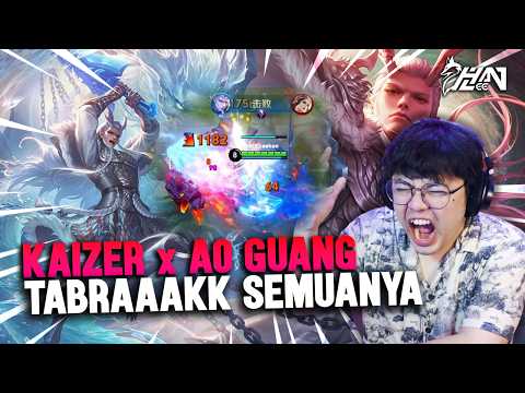 KAIZER x AO GUANG! EMANG KAIZER SESAKIT DAN SEKERAS INI GES?! - HONOR OF KINGS x NEZHA 2