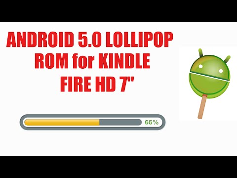 Install Android 5.0 Lollipop ROM on Kindle Fire HD 7"