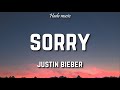 Justin Bieber Sorry Lyrics