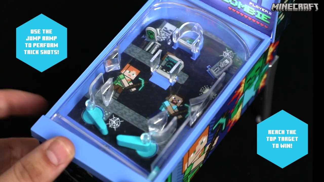 Minecraft Collectible Desktop Arcade Pinball (MC2001CD) - Product