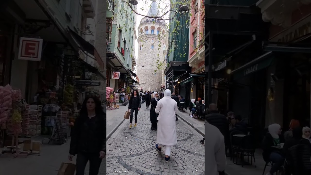 GALATA TOWER, ISTANBUL 🇹🇷 unedited images and sound 