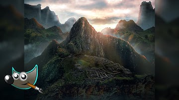 Lost Land Photo Manipulation (GIMP)