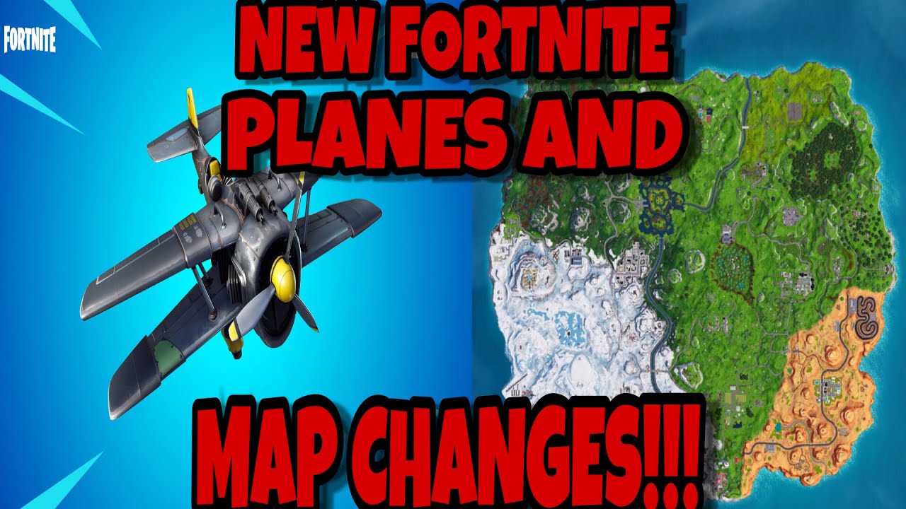NEW FORTNITE PLANES AND MAP CHANGES | Fortnite - YouTube