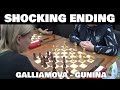 Chess is tragedy | Galliamova - Gunina | Queen's pawn game