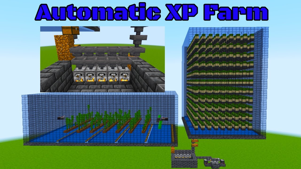 Insane Automatic XP Farm in Minecraft - YouTube