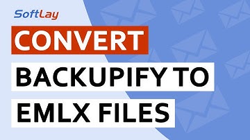 How to Migrate / Convert Backupify to EMLX Format ? | Export Backupify MBOX Files to EMLX