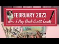 Paying Back Credit Card Spending | Feb 2023