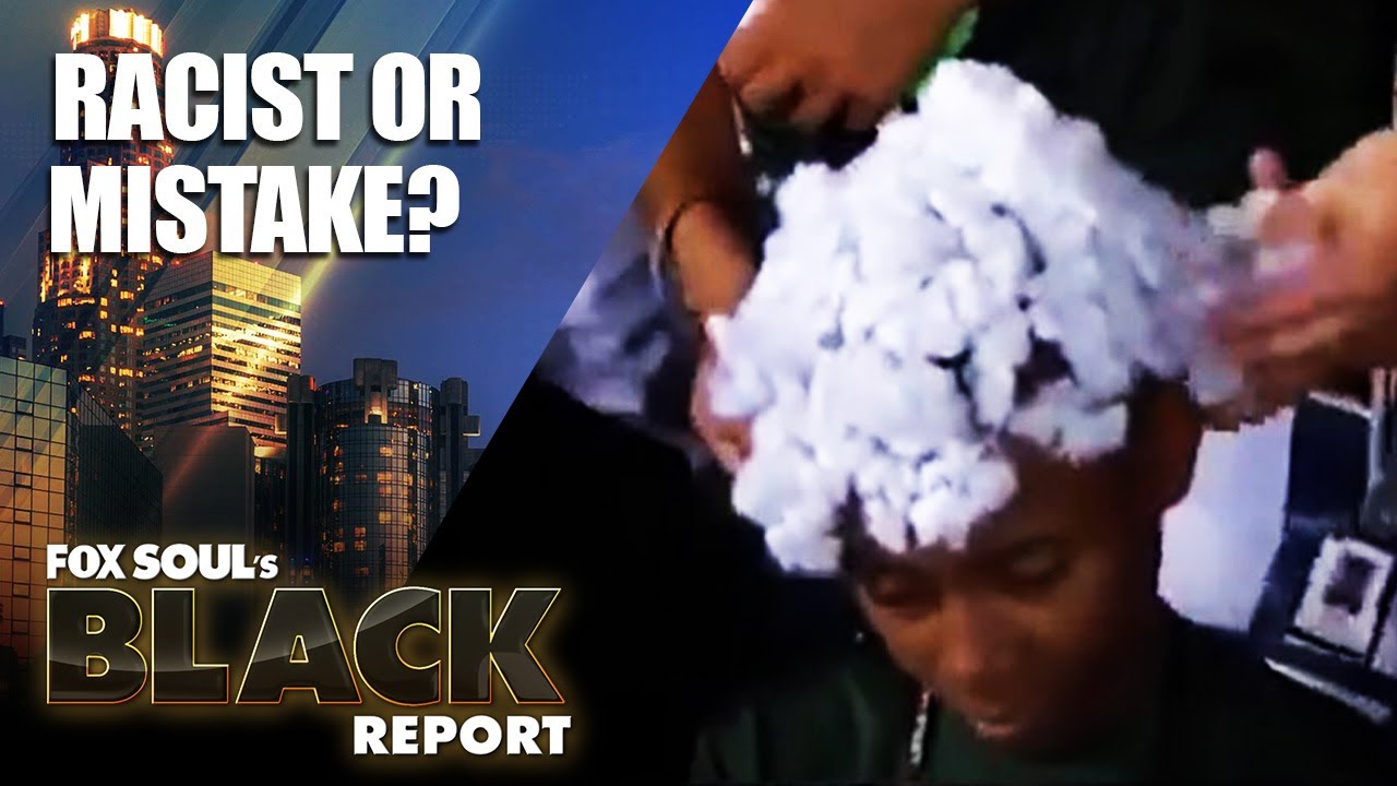 Black Player In Little League World Series Covered In Cotton Balls