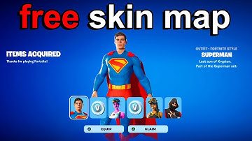 Testing EVERY Free Skins and VBUCKS Maps To See If They Work!