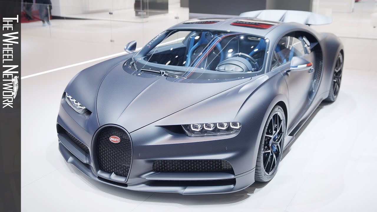 Bugatti Chiron 110 Ans Bugatti Exterior Interior 2019 Geneva Motor Show