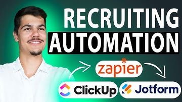 Automating Hiring With Jotform, ClickUp & Zapier | Recruitment Automated System