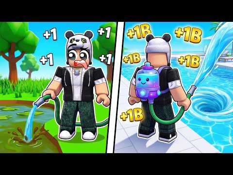 NOOB Olarak Başladım Ama OP SECRET Çıktı! +1 Drain Water Per Click 🔥