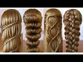 Most beautiful hairstyles for girls  easy hairstyles  coiffures simples et belles