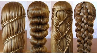 Most Beautiful Hairstyles for girls ♥️ Easy Hairstyles ♥️ Coiffures simples et belles