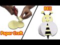 How To Make Honey Bee With Paper | Paper Craft | Bee Paper Craft | E-Learning Studio