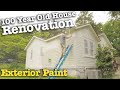 100 Year Old House Renovation - Exterior Paint