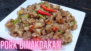 Pork Dinakdakan | Crispy Dinakdakan Recipe without Pork brain | Filipino Food | Nhaj kitchen