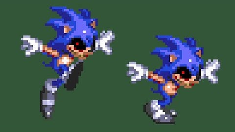 SONIC.EXE sprites for 3 minutes and 55 seconds