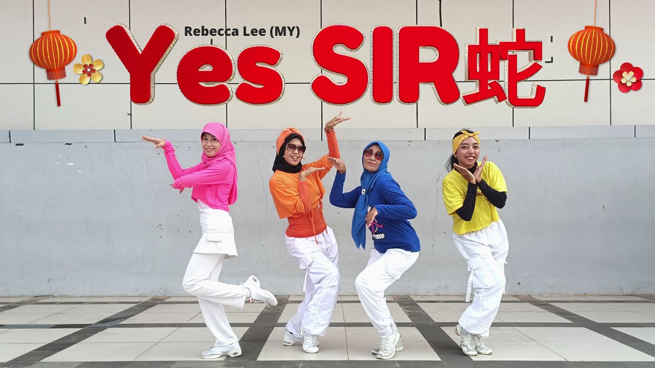 Yes SiR, 先生 Line Dance || Choreo: Rebecca Lee (MY) - YouTube