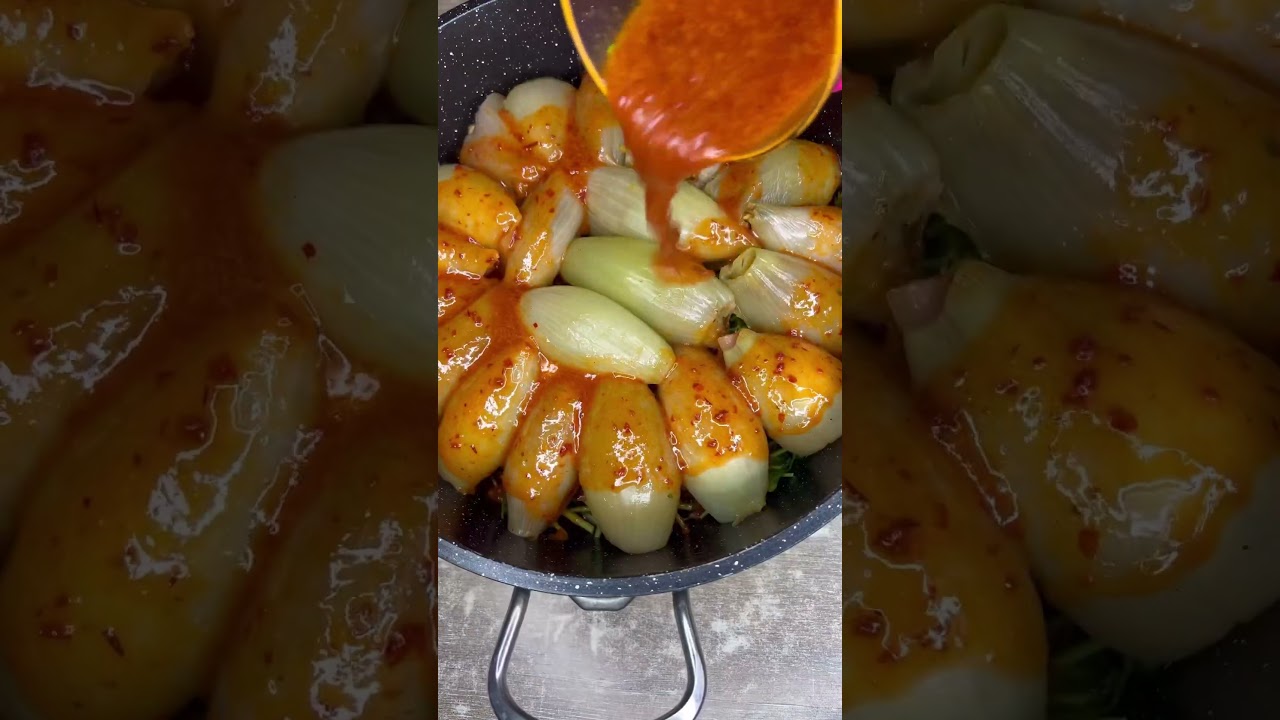 Soğan dolması tarifi ￼