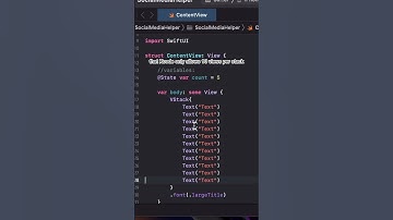 Overlooked Error!!! #SwiftUI #iosDevelopment #Shorts
