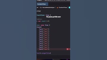 Overlooked Error!!! #SwiftUI #iosDevelopment #Shorts