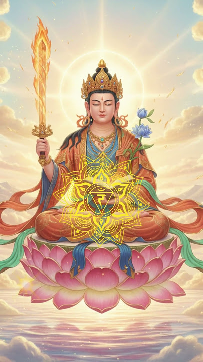 Manjushri Bodhisattva Mantra | Om Ah Ra Pa Tsa Na Dhi | Bodhisattva Of Wisdom for Short