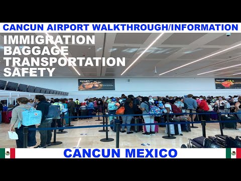 Vidéo: Guide de l'aéroport de Cancún