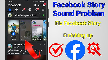 How to Fix Facebook Story Sound Problem (2025) | Fix Facebook Story Finishing up Issue