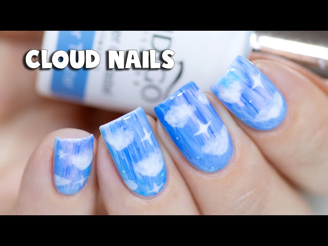 Nail Art Step by Step: Dreaming of Pink Clouds