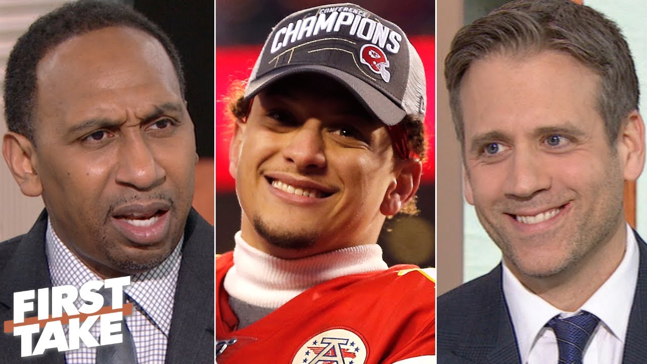 Stephen A. and Max react to Patrick Mahomes taking the Chiefs to the Super Bowl | First Take