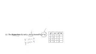 Logical Connectives and Truth Tables