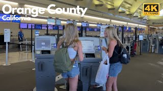 Orange County(John Wayne)Airport, SNACalifornia[4K]