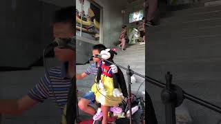 #puppetshow  มิกกี้เม้าส์ร้องเพลงให้ฟัง