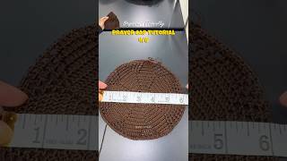 Beginner friendly crochet pray cap tutorial Part 4/6 is here! |We’re working through rounds 14 -15.