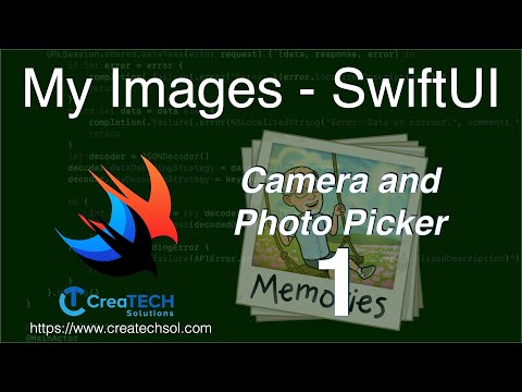 My Images 1:  Photo Picker and Camera in SwiftUI