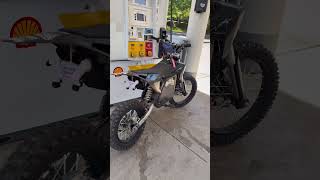 Gas station ￼😎#surron #mototec #mtb #72v #dirtbike #bikelife