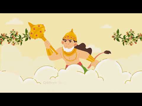 Hanuman Jayanti Wishes 2024 | Motion Graphics Animation | Animated Greetings