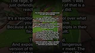 show a narcissist proof ...
