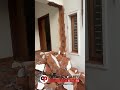 Soil soild laterite interlocking brick house demolition work after 15 years for extension work#clay