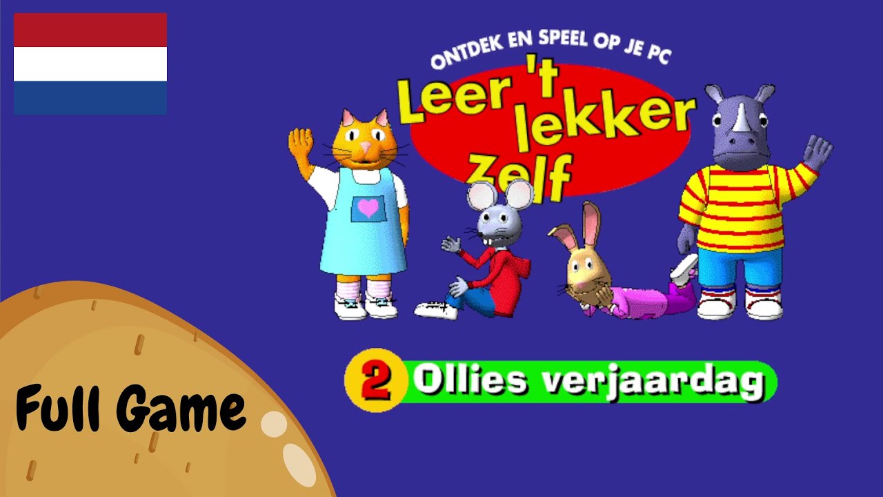Leer 't lekker zelf ● #2 ● Ollie's verjaardag ● PC ● No Commentary