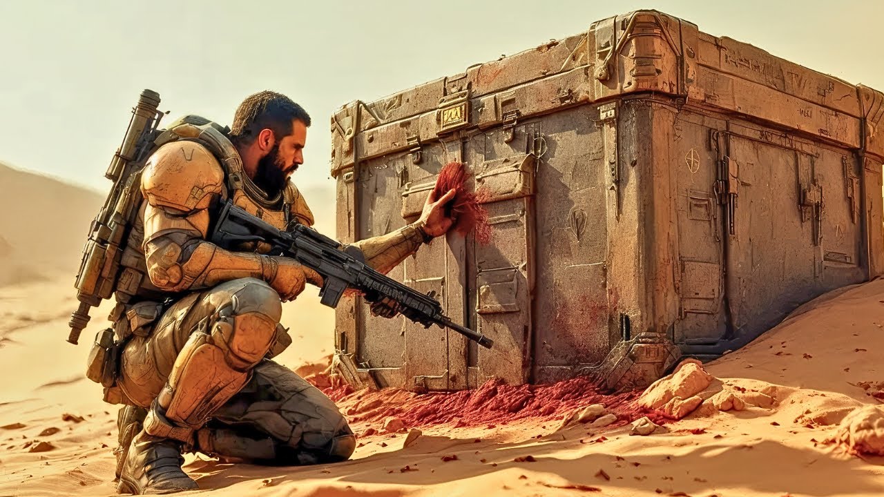 Im Sand fand er eine Kiste – er erstarrte, als darin eine Stimme flüsterte: „Bitte, nicht öffnen.“