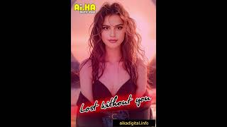 Lost without you  - AI.KA Digital Singer (Teaser 2026 ) #aikadigital #besteurodance #eurodisco