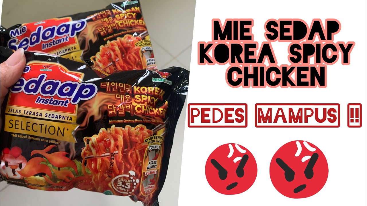 MAKAN MIE SEDAP KOREAN SPICY CHICKEN - YouTube