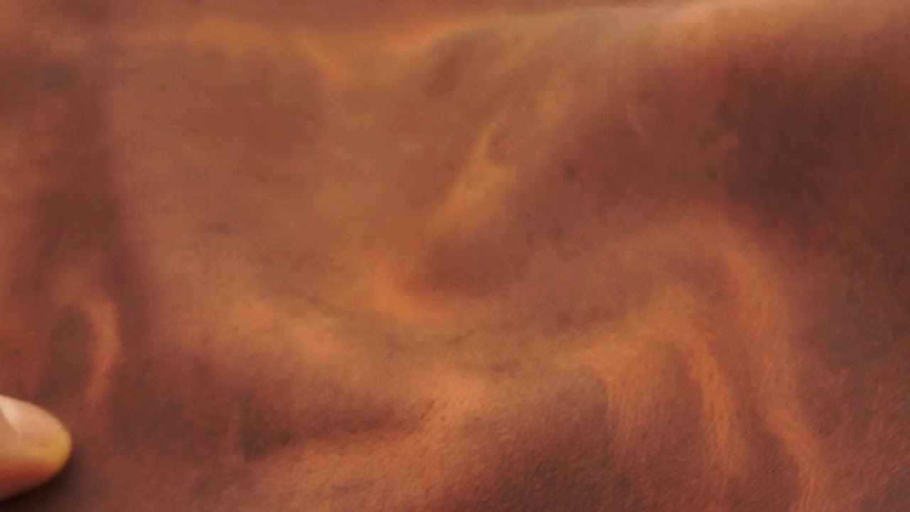 Strong pull up leather sheets in wine brown color 1.7-1.9mm/4-5oz. Tough, antiqued, distress leather