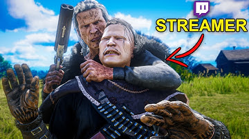 Trolling the ANGRIEST Streamer In Red Dead RP