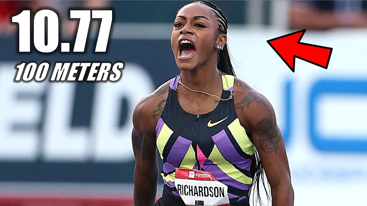 Sha'Carri Richardson DOMINATES 100 Meter Dash!! || 2026 United States Championships