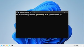 Disable / Enable Hibernate on Windows